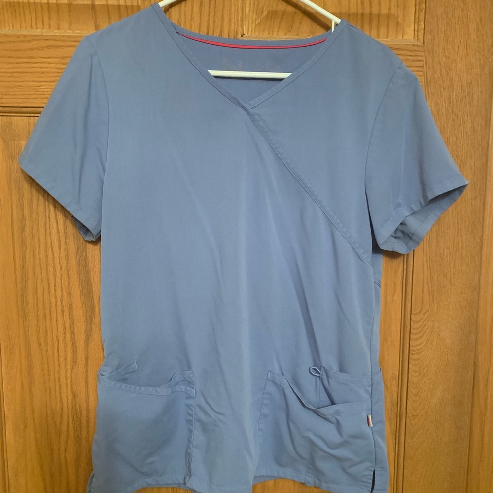 Urbane Size Medium Ceil Blue Scrubs